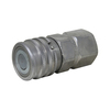 A & I Products Coupler, Female Flat Face;  FEM Series, ISO16028 5" x3" x1" A-FEM-501-8FP-NL